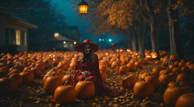 Fotografia de fantasia de Halloween