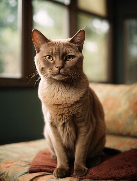 Fotografia de gato birmanês