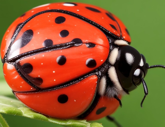 Fotografia de Lady Bug Vermelha