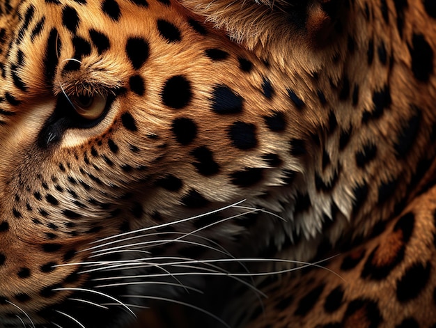 fotografia de leopardo
