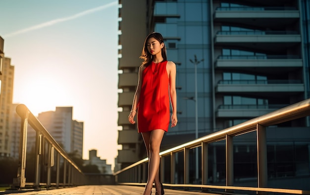 Fotografia de modelo japonesa