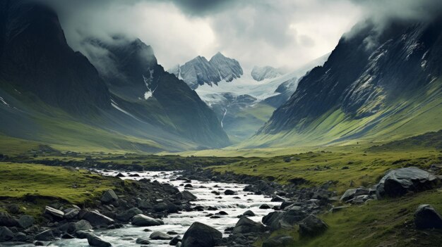 fotografia de paisagens naturais de montanha ambientalismo