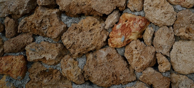 fotografia de textura de parede de pedra