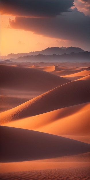 Una fotografía de un desierto desierto Generado por IA