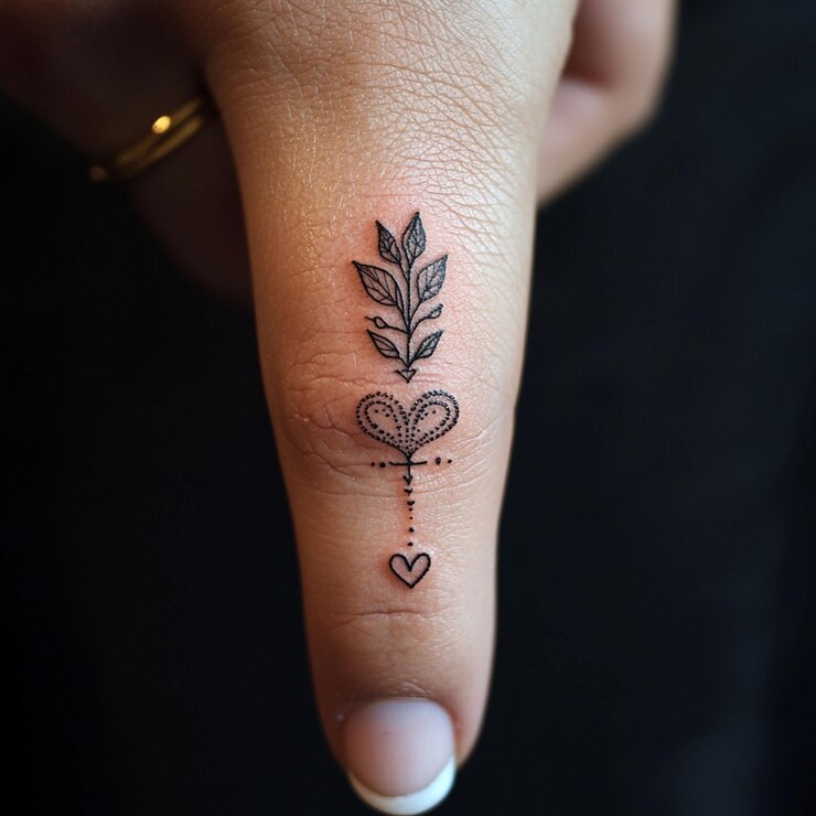 Foto fotografia detalhada de intrincadas tatuagens de henna em uma mão