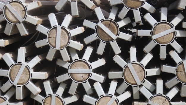Fotografía detallada de las botellas