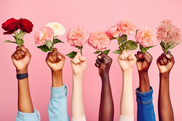 Fotografía del día de la mujer de Fortaleza Femenina