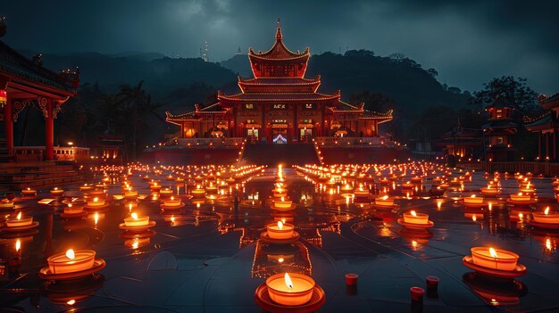 Una fotografía de Diwali