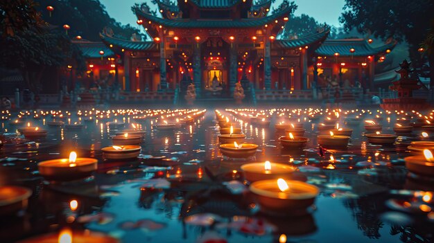 Una fotografía de Diwali