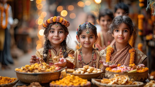 Una fotografía de Diwali