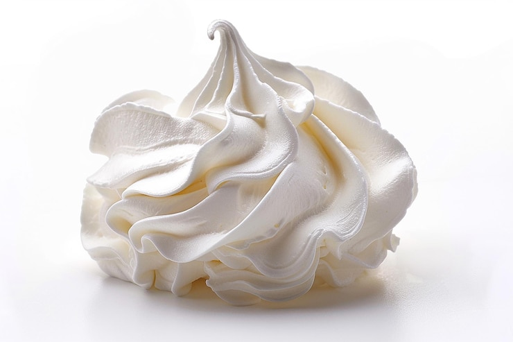 Foto fotografia do saboroso meringue
