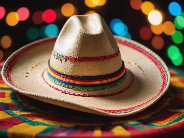 Fotografia do tradicional Cinco De Mayo Sombrero