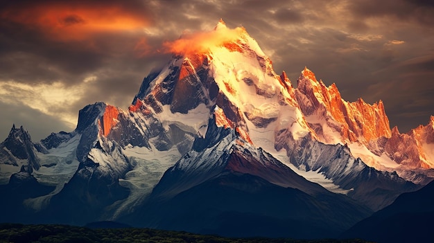 Fotografia em hd com uma bela paisagem