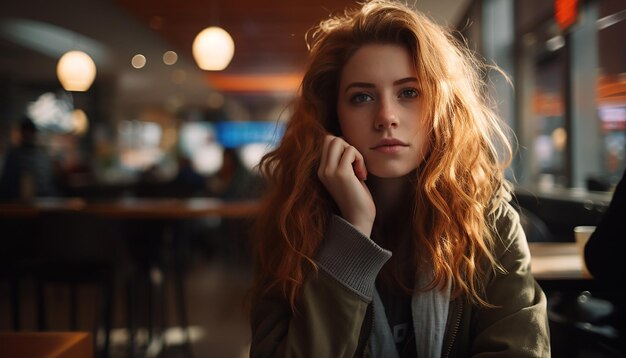 Fotografía emocional del retrato del Día Mundial de la Salud Mental