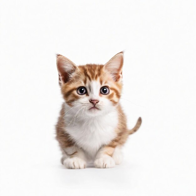 Foto fotografía de estudio de gatos lindos