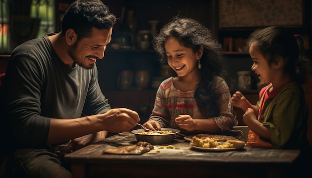 fotografía de familia colombiana