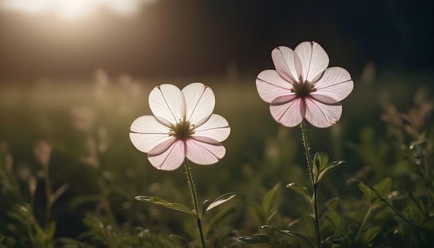 Fotografía de flores naturales