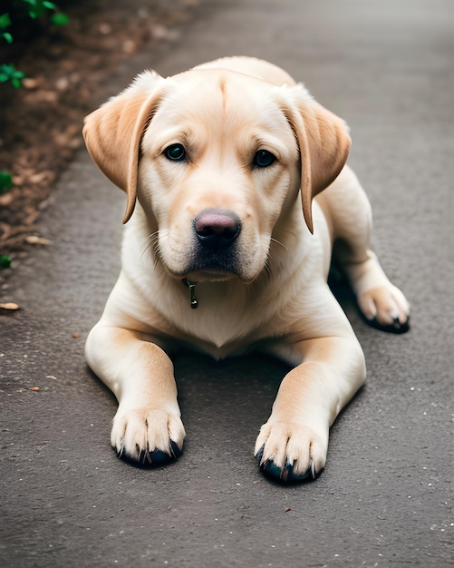 Fotografia fofa de cachorro