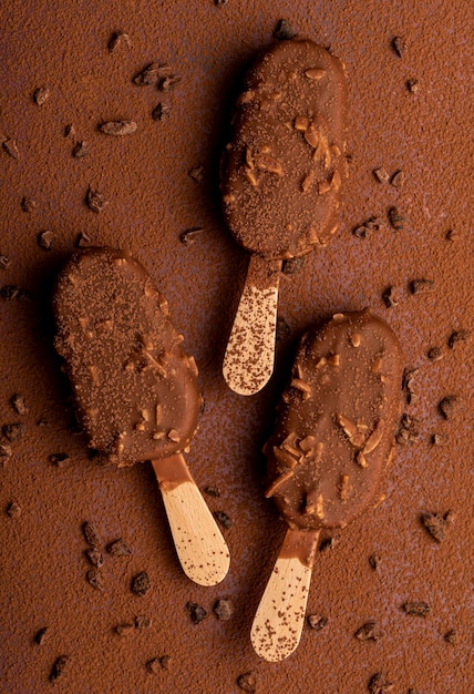 Fotografía gastronómica de helados