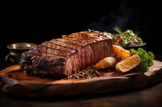 Fotografía gastronómica perfecta de Picanha.