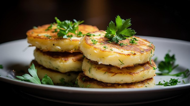 Fotografía gastronómica profesional de tartas de patata.