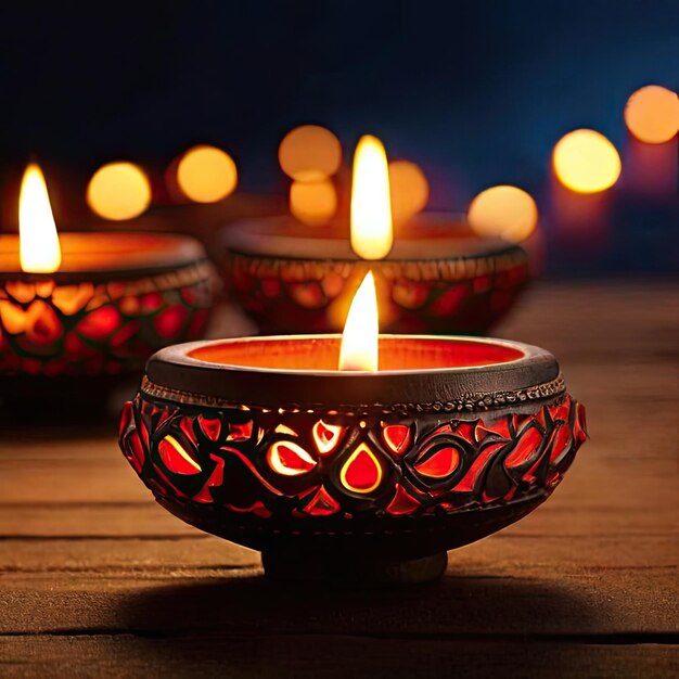 Fotografia gratuita Diwali Diya Fotos