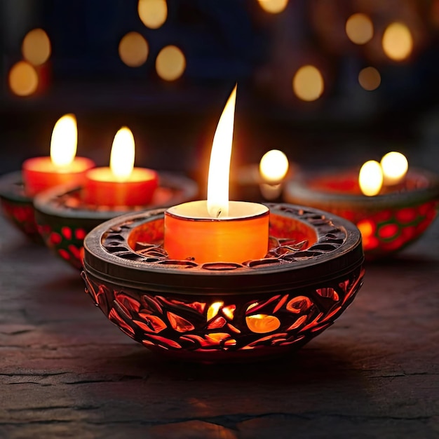 Fotografia gratuita Diwali Diya Fotos