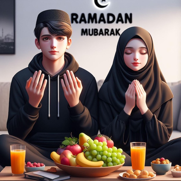 Fotografía gratuita de fondo del Ramadán