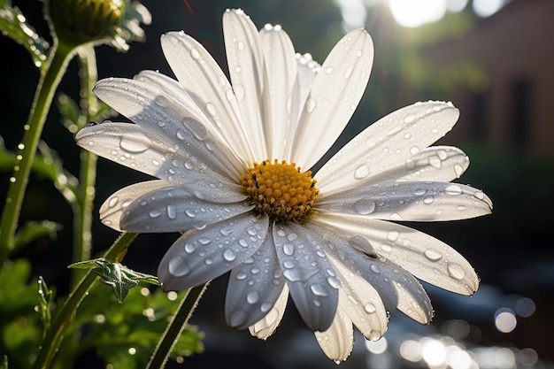 Fotografía de la IA generativa de luz natural Daisy