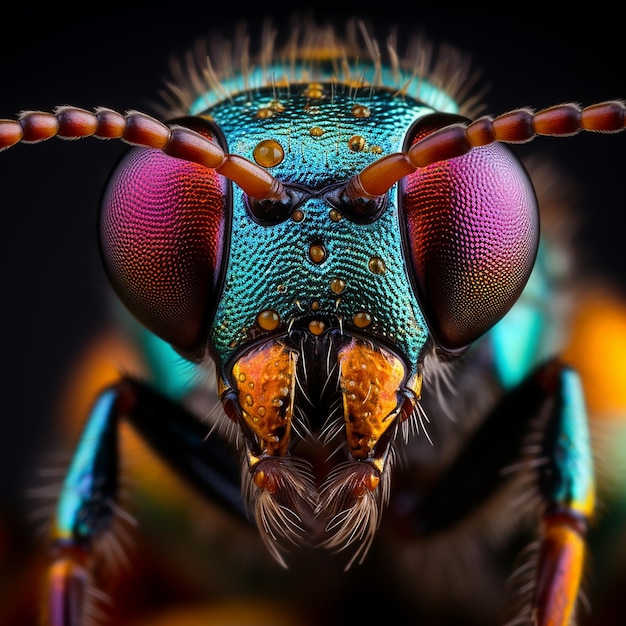 fotografía de insectos en primer plano y macro personal