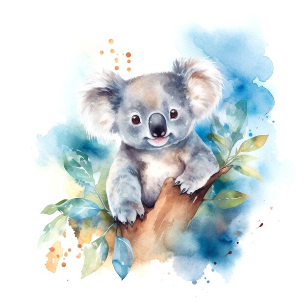 fotografía de un koala