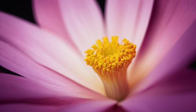 Fotografia macro abstrata flor contrastante cores saturadas flor de gazania Beleza eterna