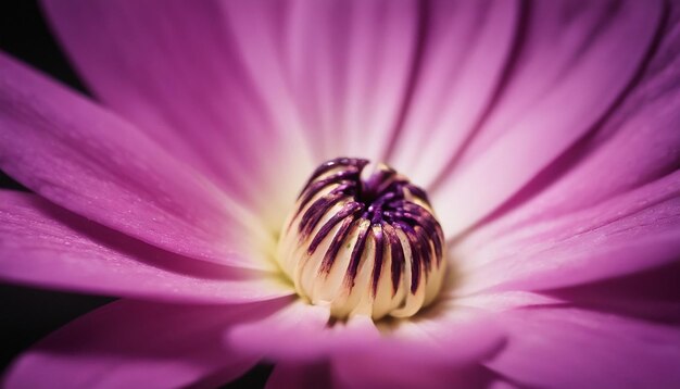 Fotografia macro abstrata flor contrastante cores saturadas flor de gazania Beleza eterna