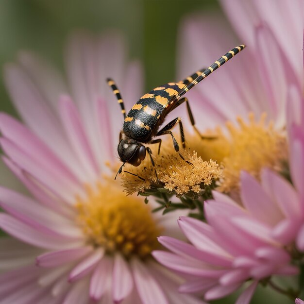 Fotografia macro de insetos