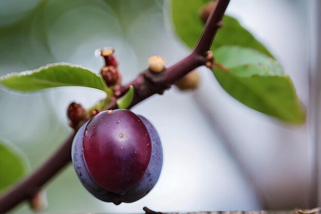 Fotografía macro de fruta Delicius