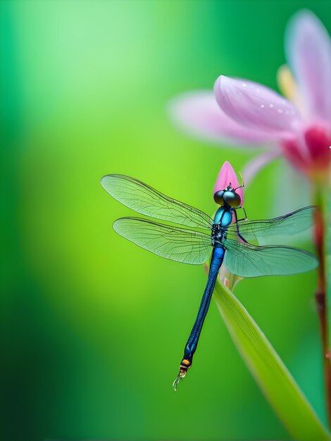 Fotografía macro de la hermosa naturaleza