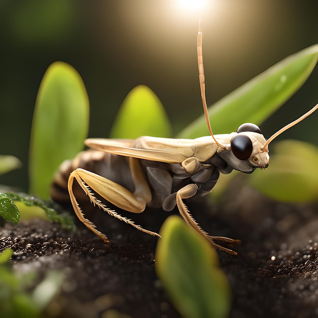 Fotografía macro de insectos.