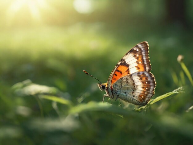 Fotografía de la mariposa