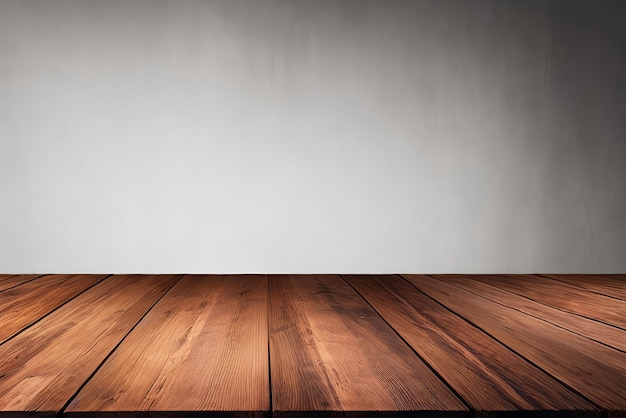 Foto fotografía de mesa de madera vacía aislada sobre un fondo blanco