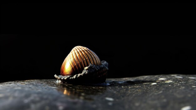 Una fotografía minimalista de un animal.