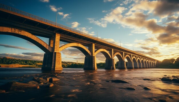 Fotografía de obras de construcción de puentes y viaductos