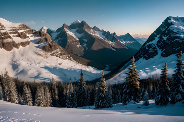 Fotografía de paisaje de una montaña