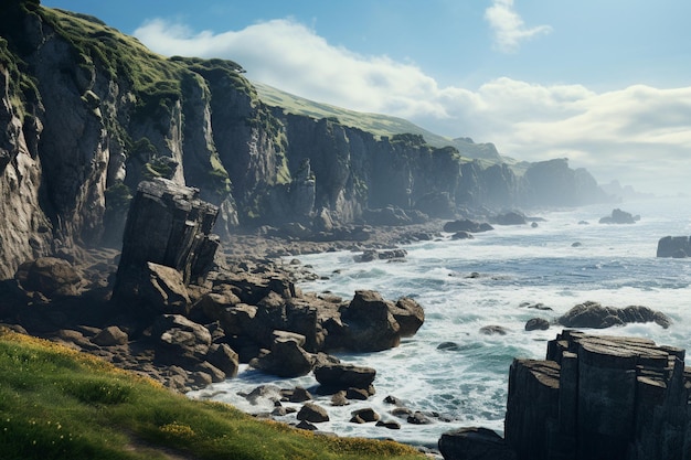 Fotografía de paisajes costeros con acantilados y calas aisladas