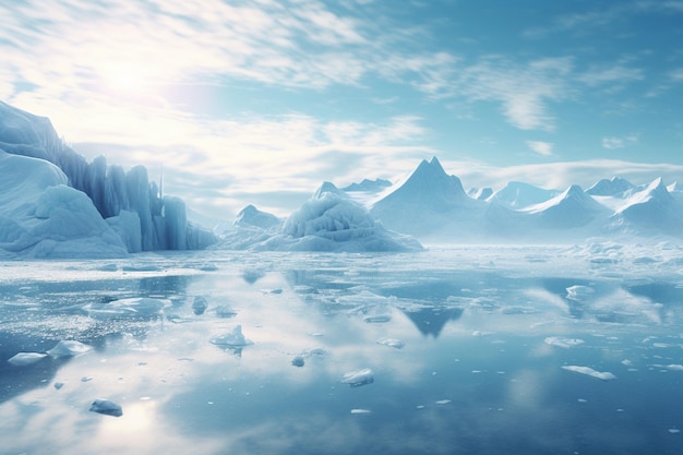 Fotografía de paisajes de glaciares