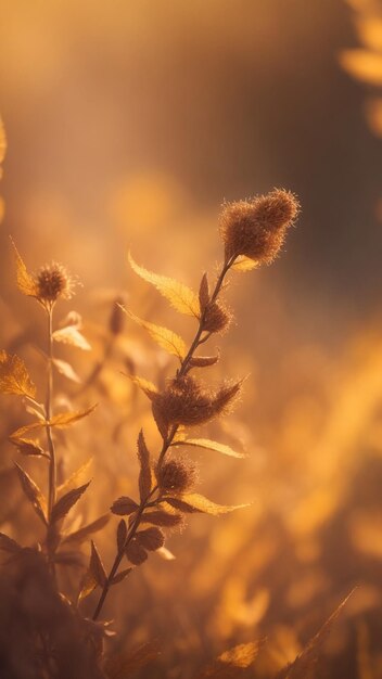 Fotografía de primer plano de flores silvestres en el bosque