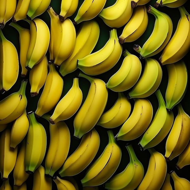 Fotografía profesional del patrón de un plátano de colores