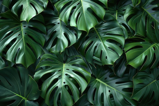 Fotografia profissional de arbustos de folhagem tropical