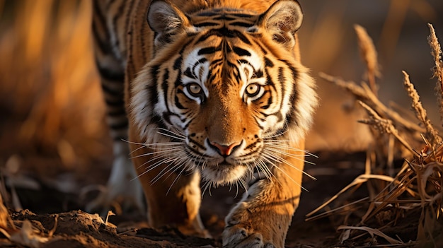 fotografia profissional de tigre e luz