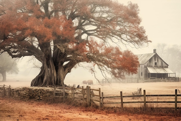 Fotografía de la región rural de Reverie