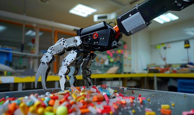 Fotografía de un robot Arduino